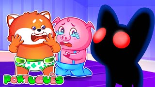 Não Consigo Dormir | Dicas de segurança para crianças | Canções Bebê urso 🐻 Lucky Zee Zee