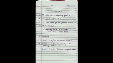 A Level Practical Pattern Nielit 2024 #alevel #nielit #exam #practical #pattern