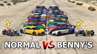 GTA 5 ONLINE  NORMAL VS BENNY'S CUSTOM (WHICH IS BEST?)
