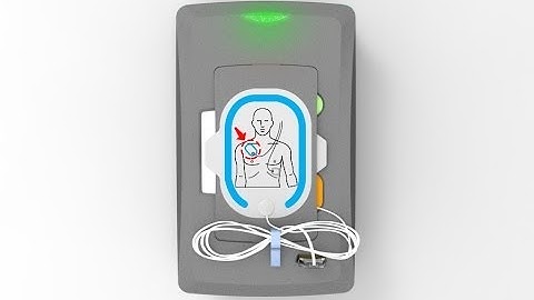 Defibrillator redesigned for a First Responder Kit