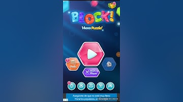 Block Hexa Puzzle # 29 Rainbow A Level 16 - 20