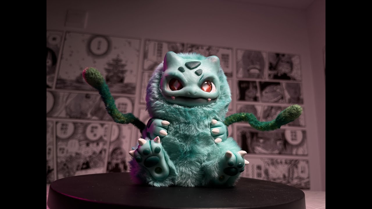 妙蛙种子？幻想生物？蒜头王八！？制作过程。Pokemon，handmade，DIY