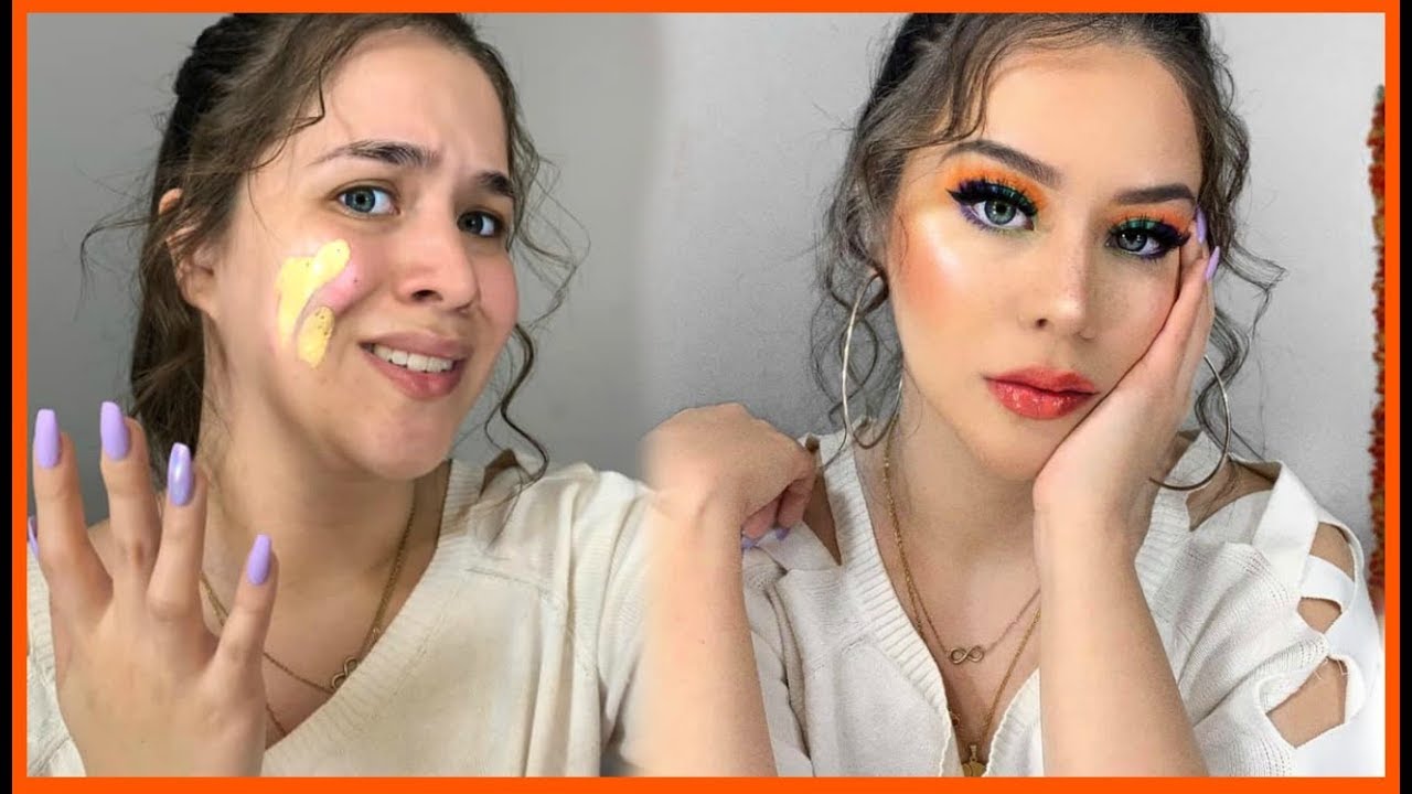 MAQUILLAJE BARATÍSIMO!! FUNCIONA?