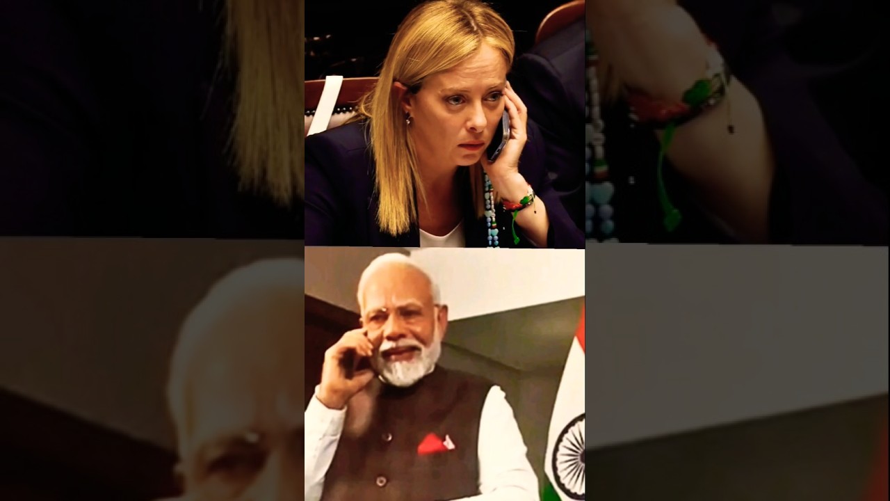 Modi Ji Ko Meloni Ne Call Kiya... 