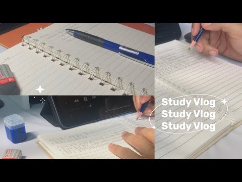 Study Vlog • เรียนภาษาเกาหลี, เตรียมตัวติวสอบ 📔💫