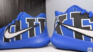 Nike Kyrie 3 DUKE PE Sneaker Detailed Review