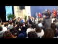 Estudiante increpa a Enrique Alfaro durante un foro en ITESO