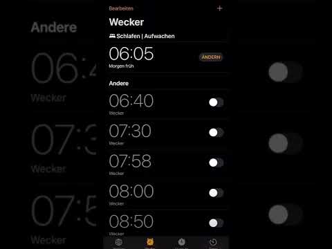 Video: Hören iPhone-Alarme auf?