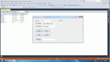 Database to Textbox navigate csharp