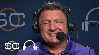 Ed Orgeron: Joe Burrow is one of LSU's greatest, plans to celebrate with ham sandwich | SC with SVP