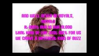 Royals Lorde Lyrics