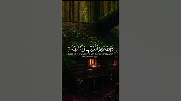 ذلك عالم الغيب والشهادة العزيز الرحيم |سورة السجدة| #القارئ_عبد_الرحمن_مسعد