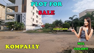 OPEN PLOT FOR SALE IN kOMPALLY| NCL COLONY | 300M FROM HIGHWAY|  #youtube   @999PROPERTIES-oz7pj ​