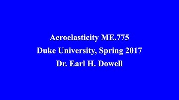 ME 775 Aeroelasticity   Lecture 21   20170413
