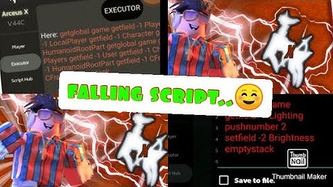 Arceus x roblox script.|falling script|