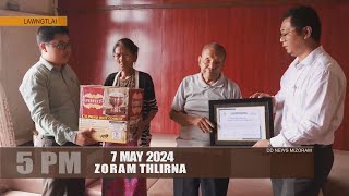 DD News Mizoram - Zoram Thlirna | 7 May 2024 | 5:00 PM screenshot 1