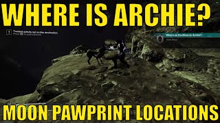 All Pawprint Locations for WHERE ON THE MOON IS ARCHIE? I woke the hive