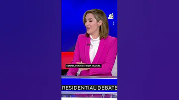 JD Vance Gets Upset Over Fact Check During VP Debate 