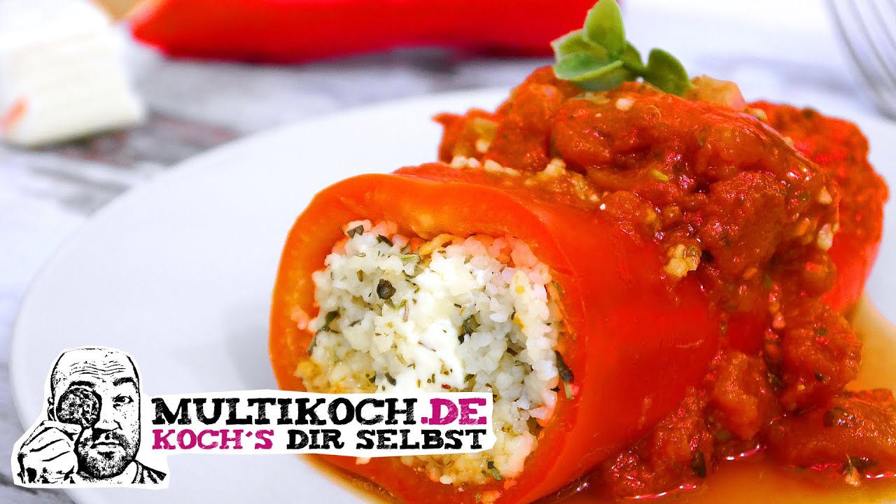 Gefüllte Spitzpaprika Mit Senfsoße — Rezepte Suchen