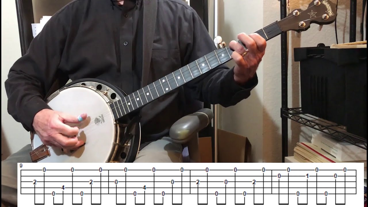 Forward Roll Banjo Lesson Grandfather's Clock Deering Midnight Special Banjo YouTube