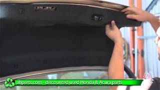 How To Install Change Trunk Lock Latch 2004 2005 2006 2007 2008 Acura Tl Replacement Replace Diy Youtube
