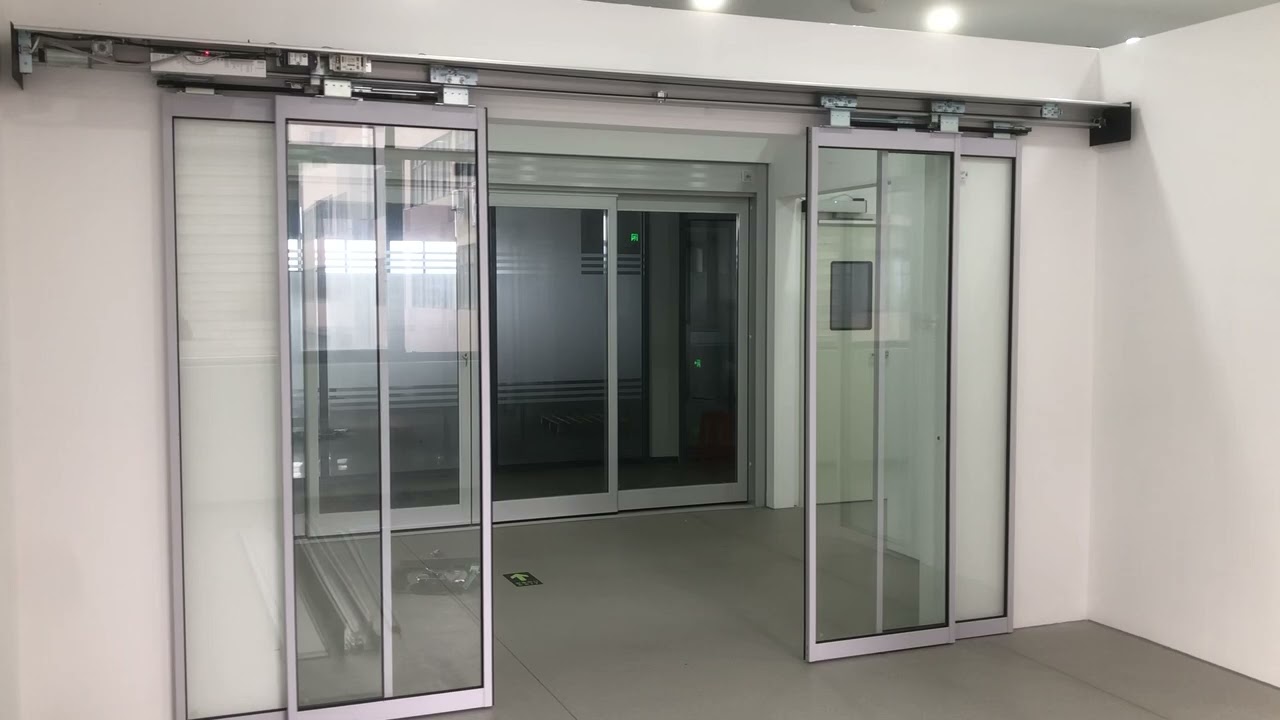 Automatic telescopic door