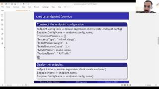 Deploying a Model using AWS SageMaker - AWS Machine Learning