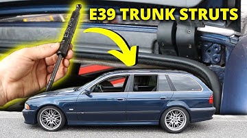 How To: Replace E39 Touring Trunk Struts (Common Trunk Problems)