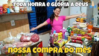 FOMOS A CIDADE FAZER AS COMPRAS 🛒 DO MÊS *surpreendida com valores*