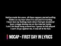 NoCap First Day In Lyrics mp3
