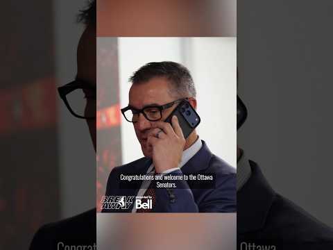The moment Jonas Lagerberg Hoen became a Senator