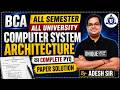 BCA Computer System Architecture | Previous Year Questions | Day-01