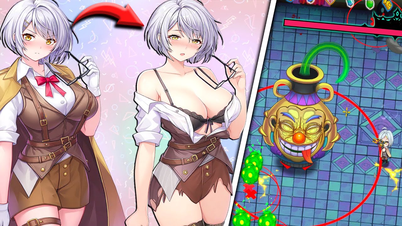 Twin-Stick Roguelike с механикой видимых повреждений по мере прохождения!