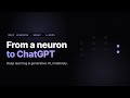 Deep Learning &amp; Generative AI, Intuitively — Single Neuron to ChatGPT (Transformers, LLMs &amp; LLMOps)