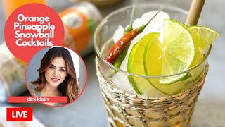 Bring Summer Into Your Home With DIY Snow Cones & a Snowball Cocktail