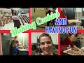 Making Holiday Cookies and HAVING FUN in our Large family home