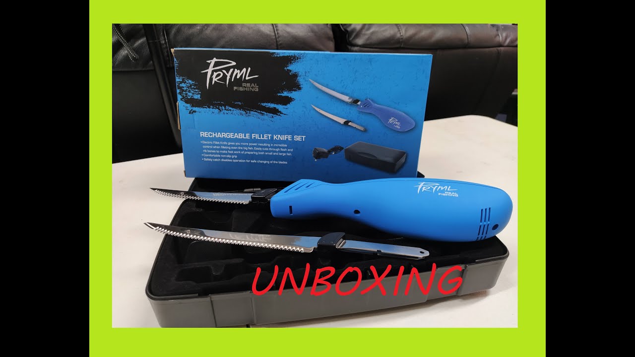 PRYML Electric Fishing Knife (Unboxing) :) BCF 