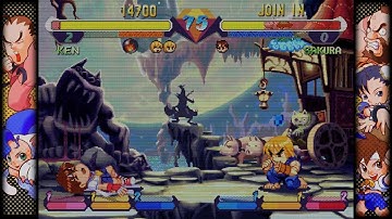 CAPCOM FIGHTING COLLECTION (Super Gem Fighter Mini Mix) #knockout #KO