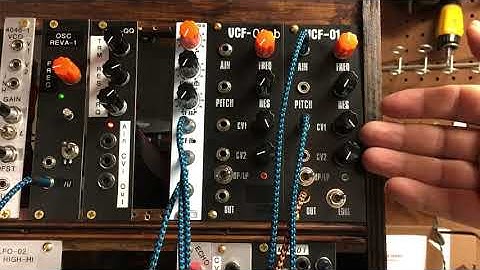 Korg MS-20 and AS3320 Based Voltage Controlled Low Pass Filter Comparison