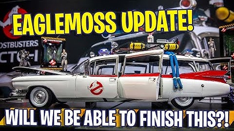 Eaglemoss update gives hope the Ghostbusters Ecto-1 build can be saved