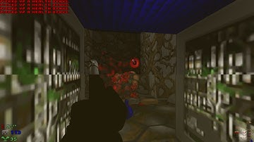 Doom the Way Id Did: Lost Episodes - E4M2 Demonic Halls - All Secrets UHD 4K