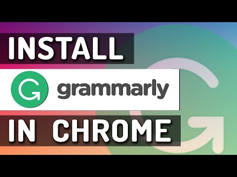 Install Grammarly in Chrome Install Grammarly in Chrome