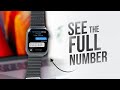 How to See Full Number on Apple Watch Messages