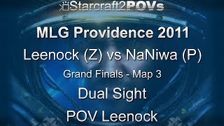 SC2 WoL - MLG Providence 2011 - Leenock vs NaNiwa - Grand Final - Map 3 - Dual Sight - Leenock