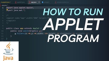 HOW TO RUN APPLET PROGRAM IN JAVA | DRAW RECTANGLE IN APPLET  | VUZZARE