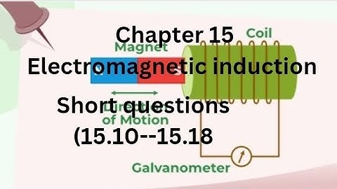Short questions(15.10--15.18)(part 2)/chapter 15/Electromagnetic induction/physics 12/physics studio