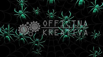 FREE PACK - 16 SPIDER HALLOWEEN Vol.4 - 3d VJ LOOP - Video Mapping - background - Transition
