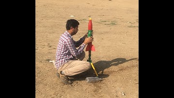 Water Rocket with Parachute (No need of servo or timer or circuit )