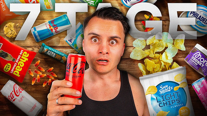 1 Woche nur LIGHT-Produkte essen I Selbstexperiment
