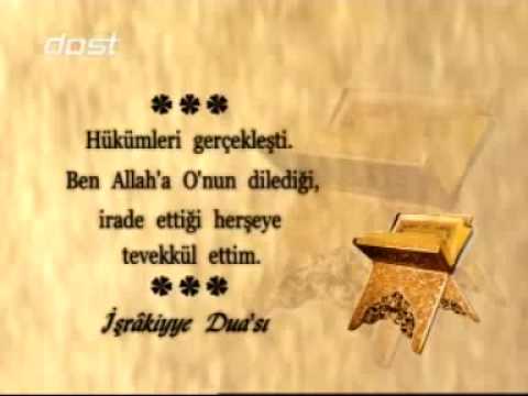 İşrâkiyye Duası - Hz. Ali (r.a.)